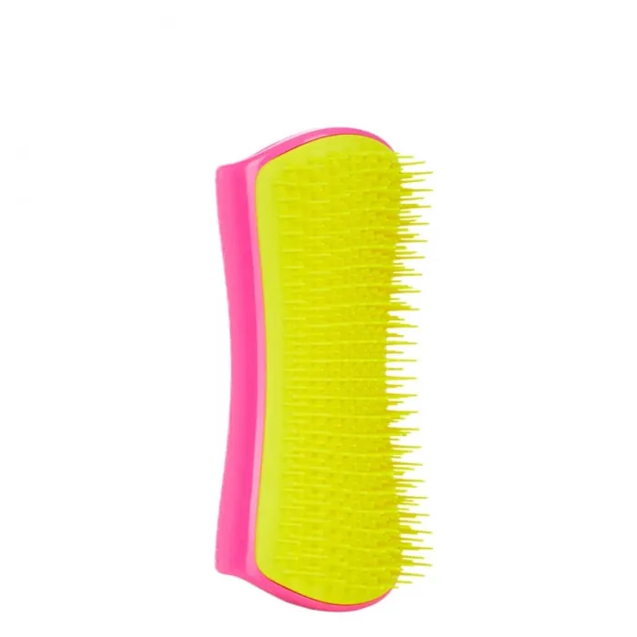 Pet Teezer Dog Grooming Brush Pink/Yellow