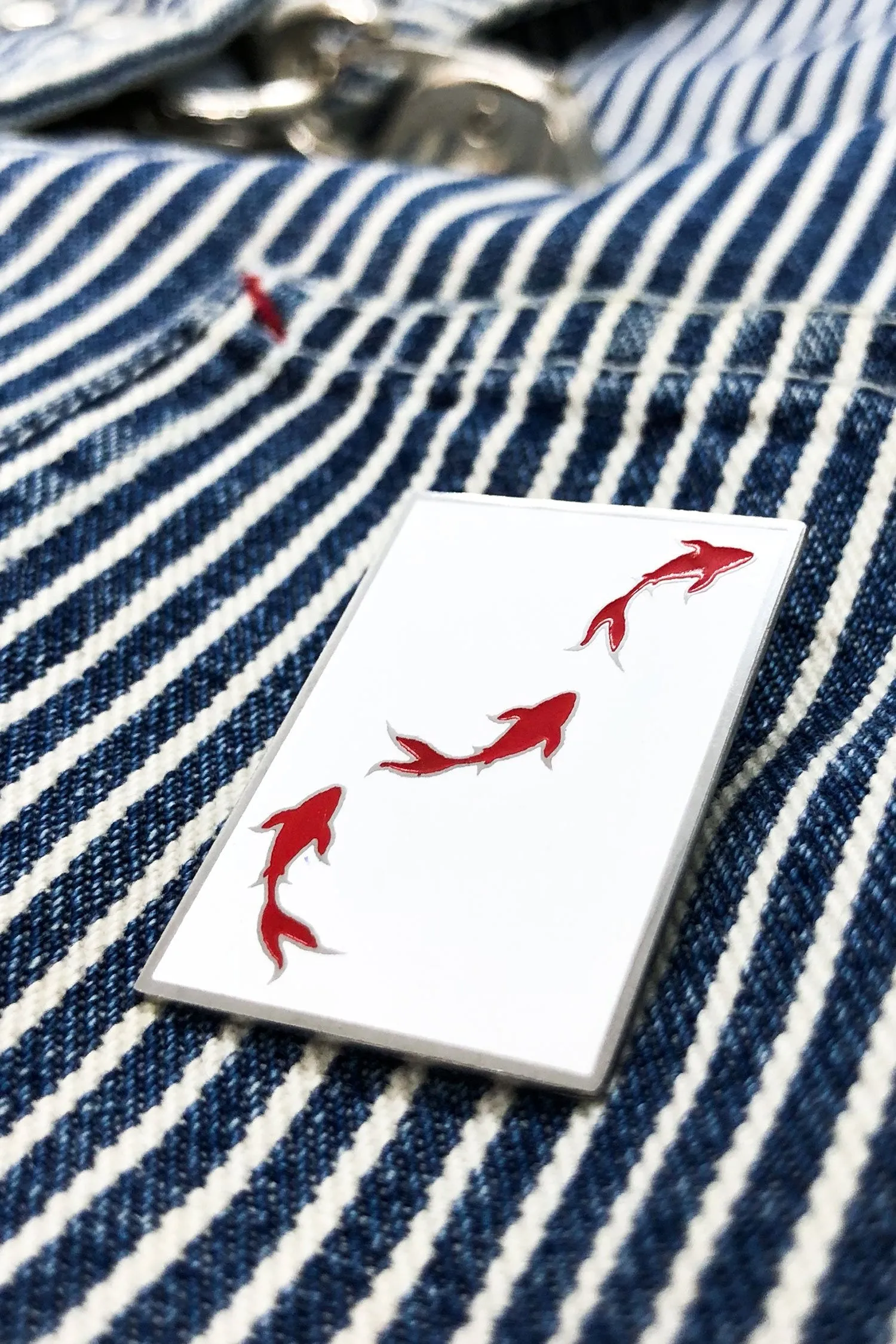 Picking-up Koi Pin