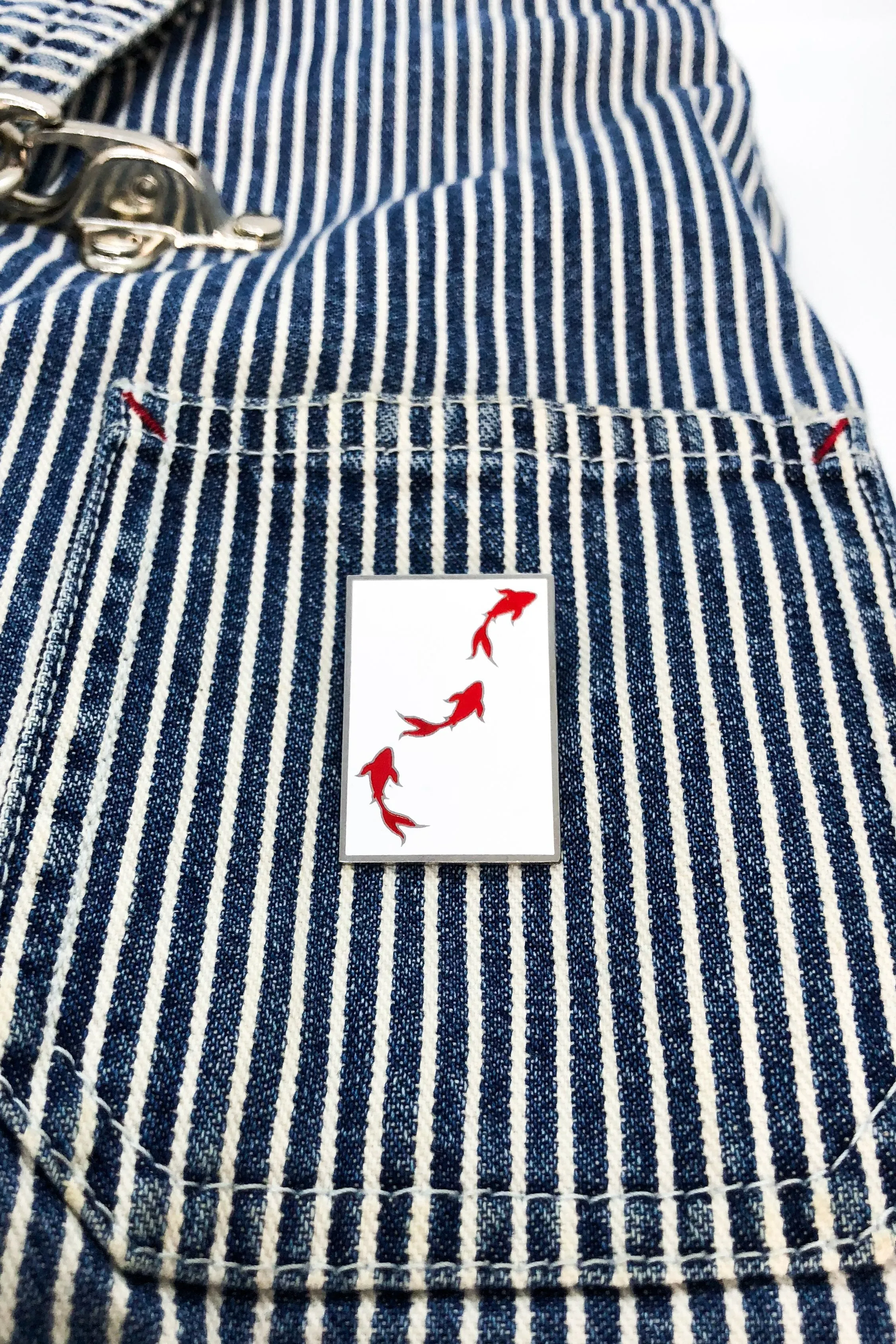 Picking-up Koi Pin