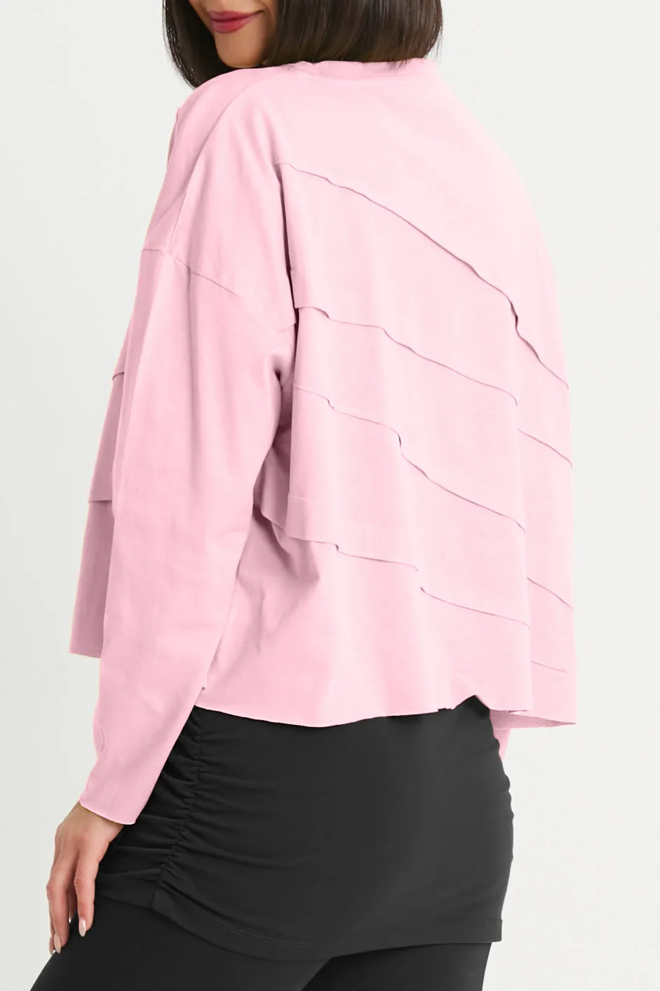 Pima Cotton Mini Tucked Tee