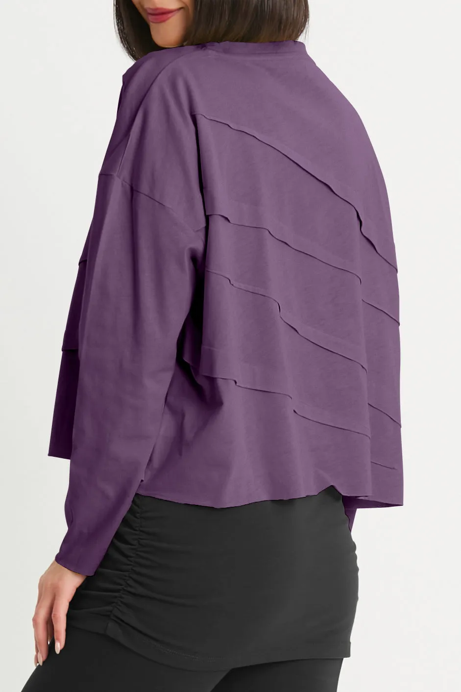 Pima Cotton Mini Tucked Tee