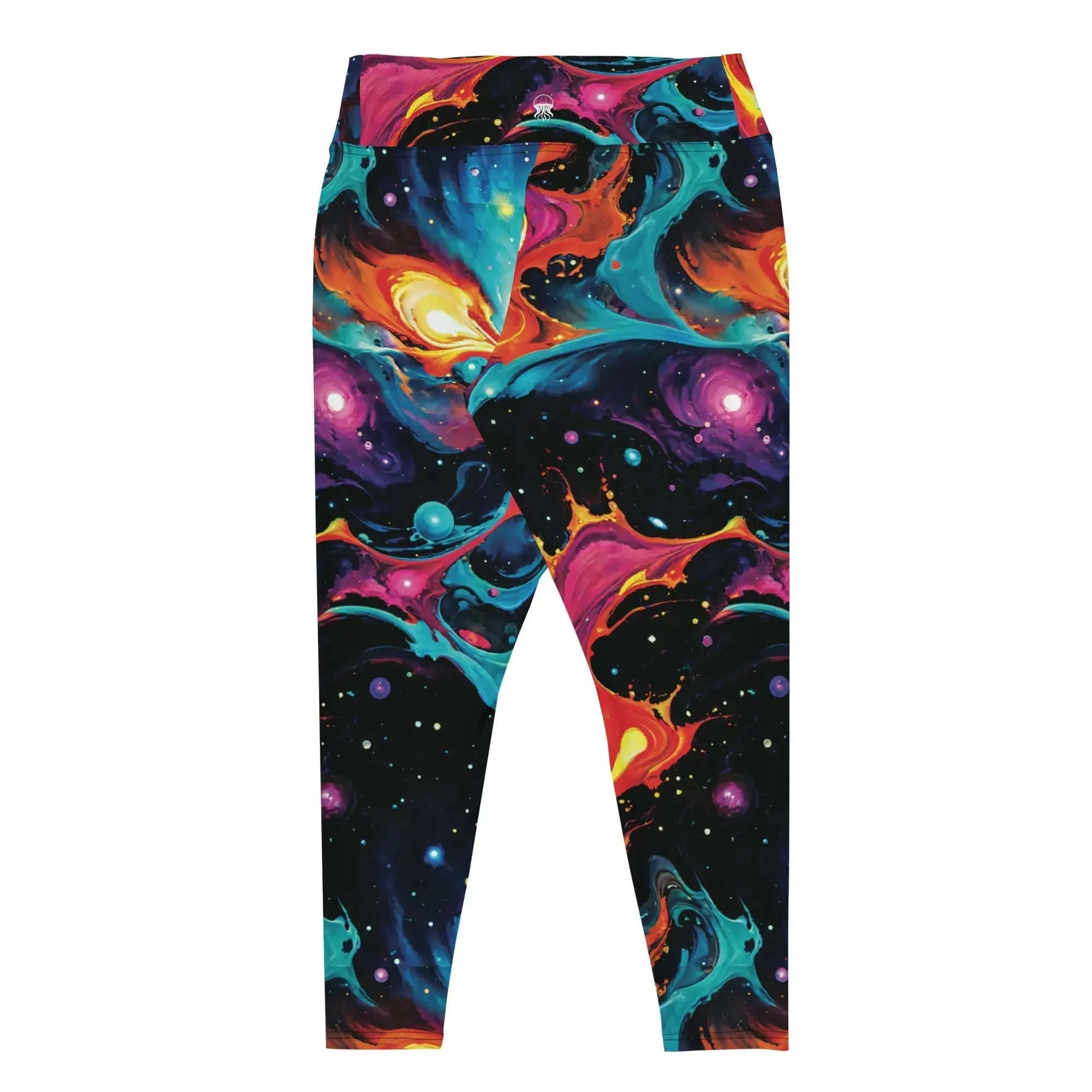 Plus Size Leggings - Astral Tempest
