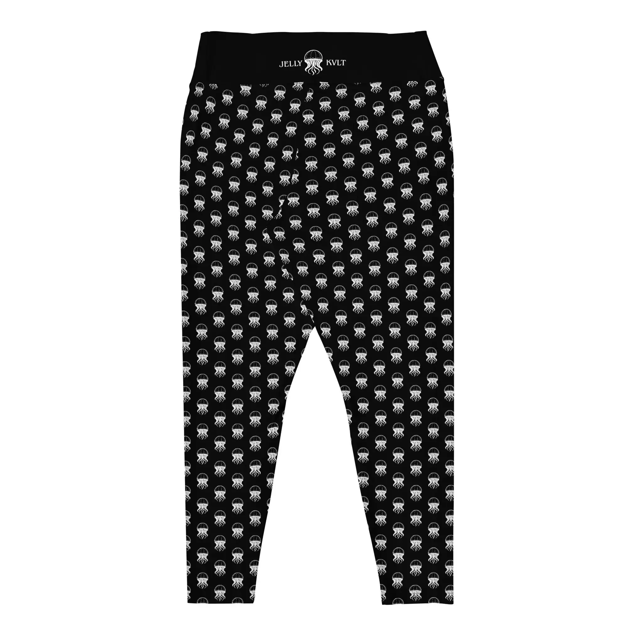 Plus Size Leggings - Jellyfish Invaders