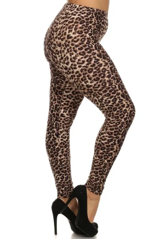 Plus Size Wild About You Plus Size Leggings
