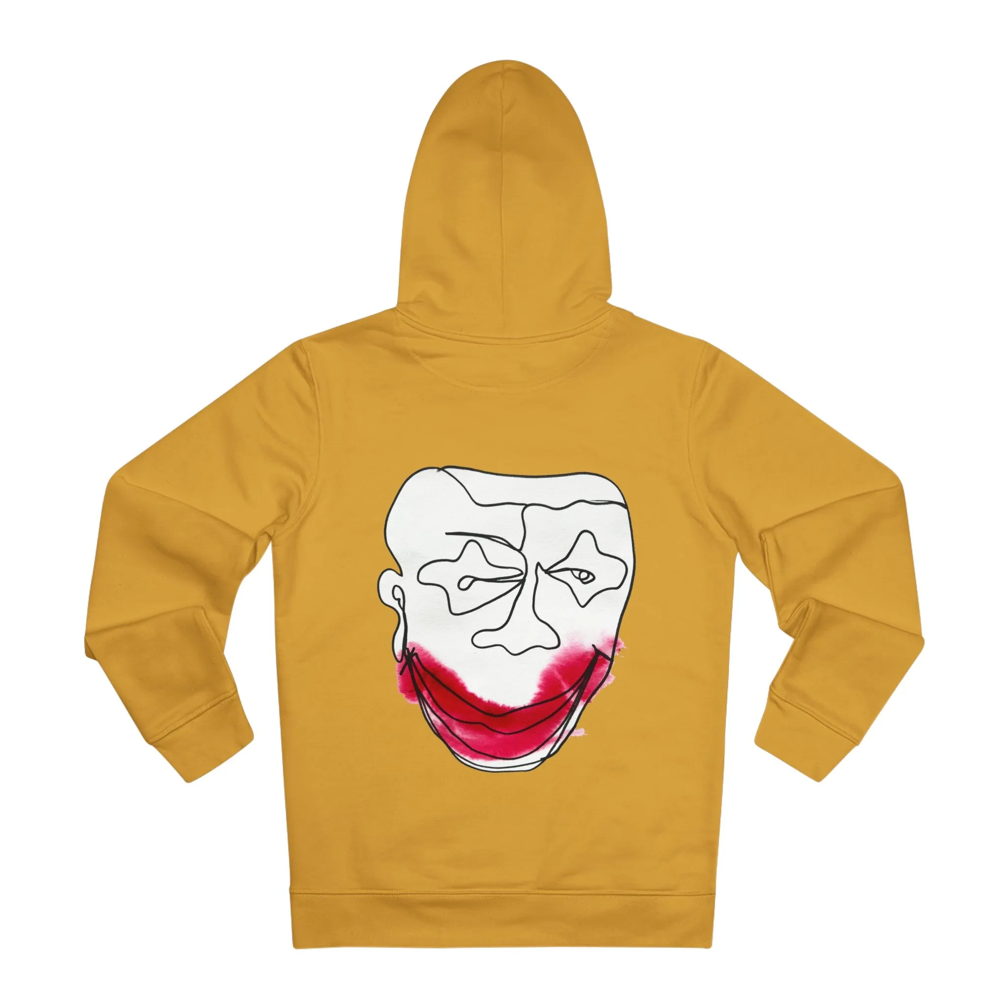 Poisonous Laugh - Stylish Unisex Organic Hoodie for Cold Seasons