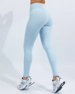 Power Leggings - Baby Blue