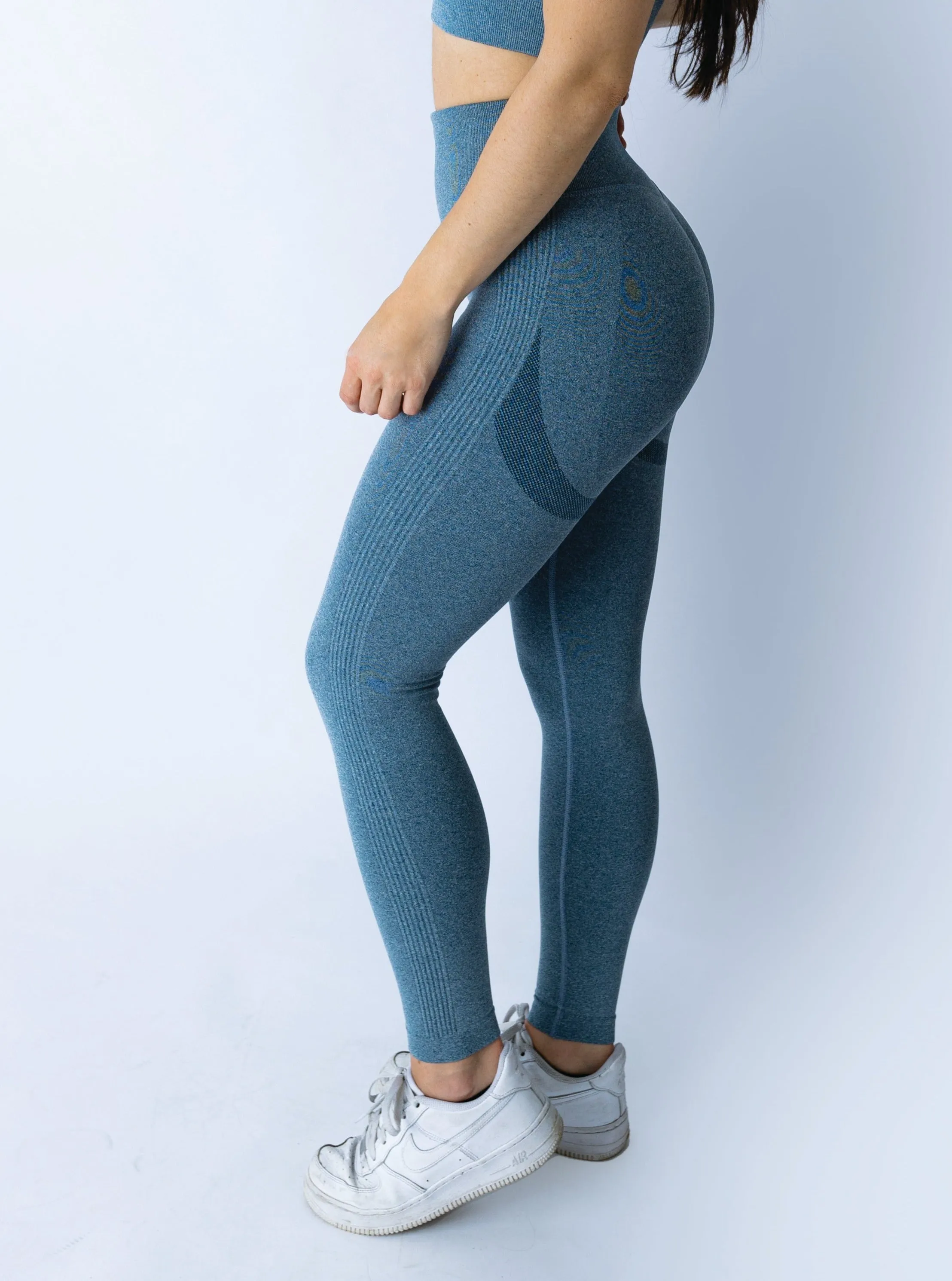 Push Up Collection Light Grey Set Long Sleeve