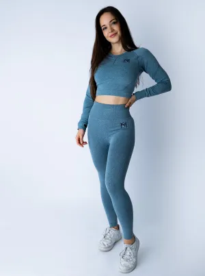 Push Up Collection Light Grey Set Long Sleeve