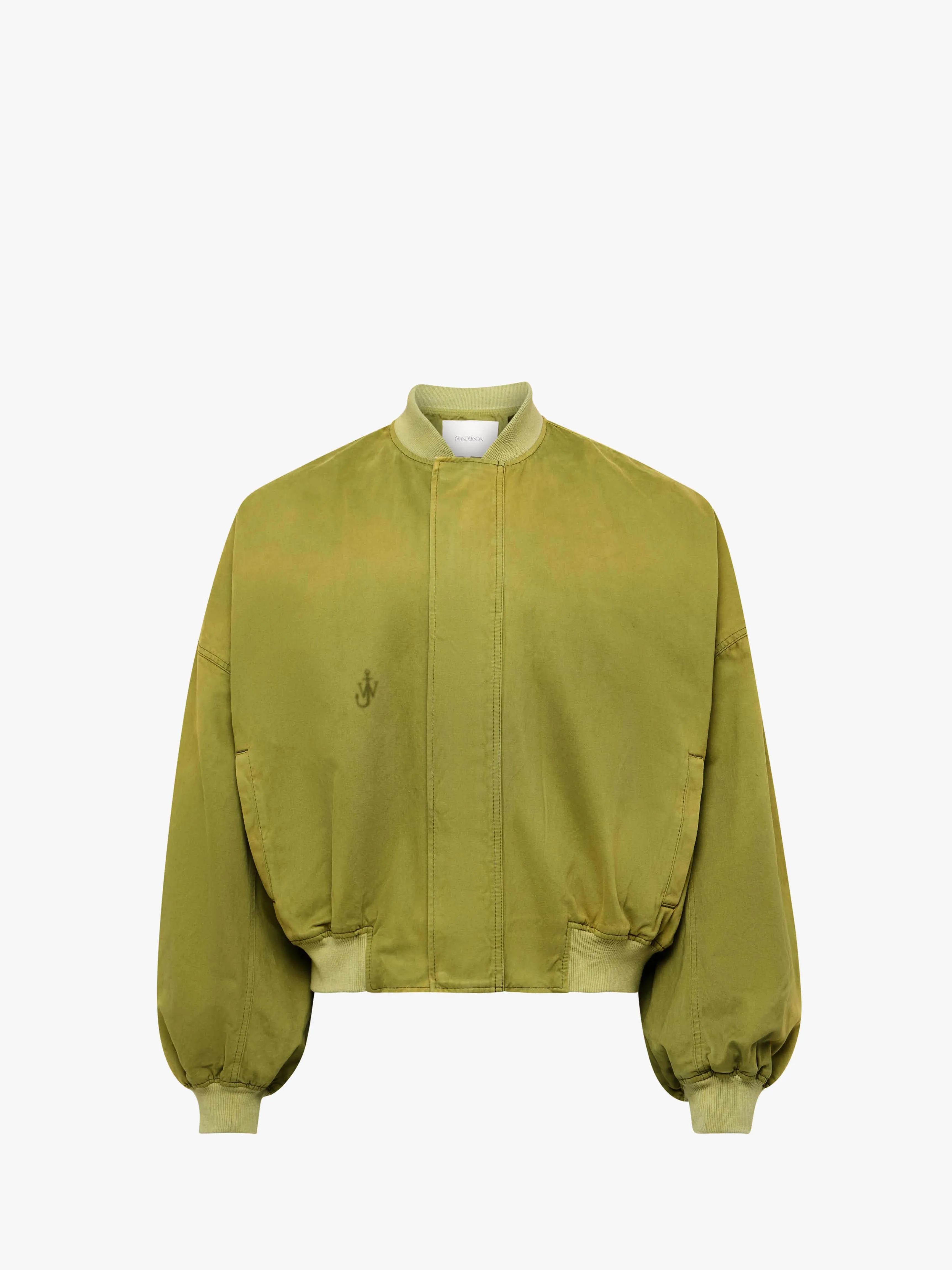 RELAXED COTTON BOMBER JACKET