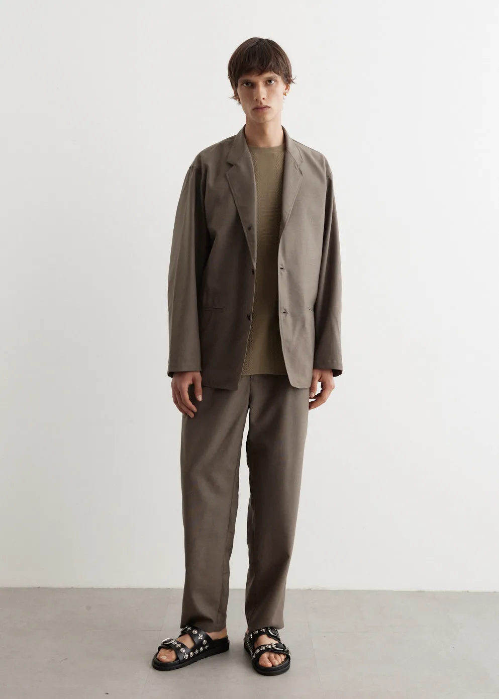 Relaxed Wool Blazer