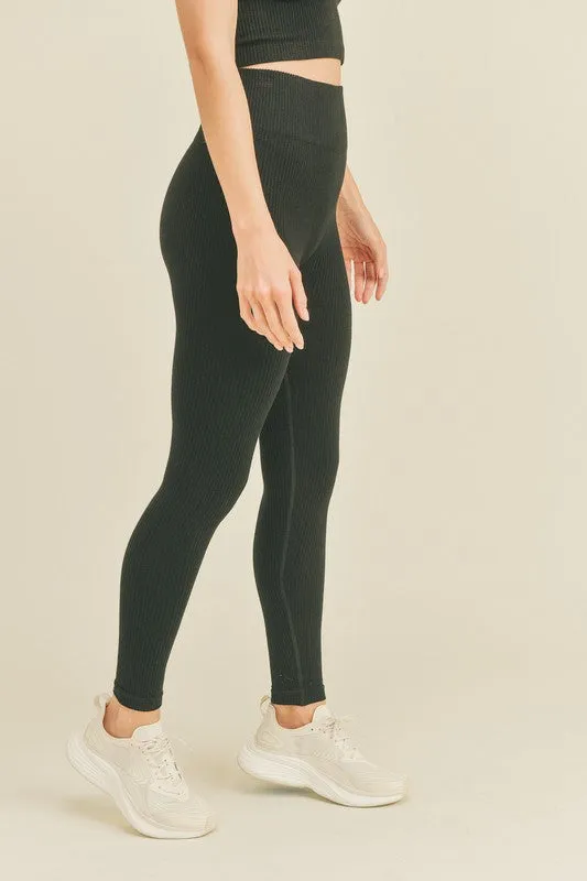 Ribbed leggings- FINAL SALE