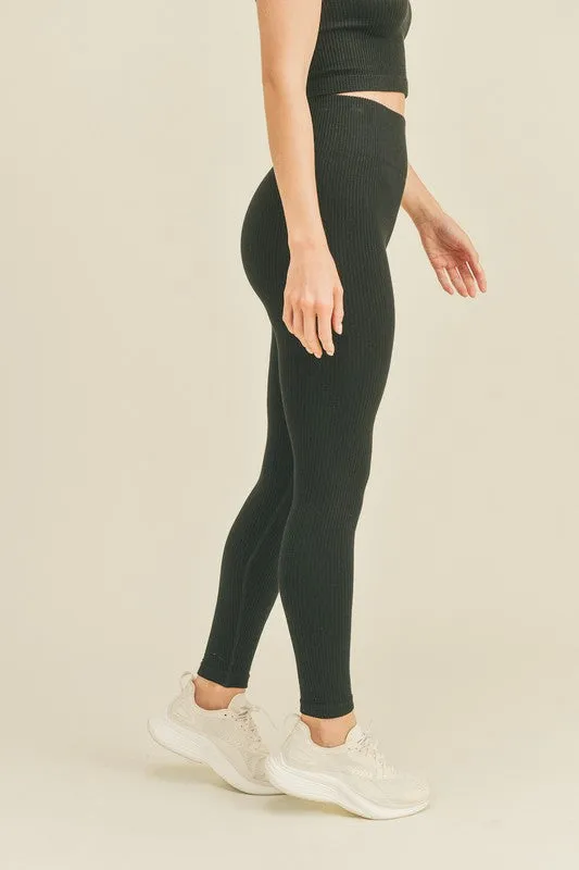 Ribbed leggings- FINAL SALE