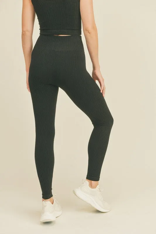 Ribbed leggings- FINAL SALE