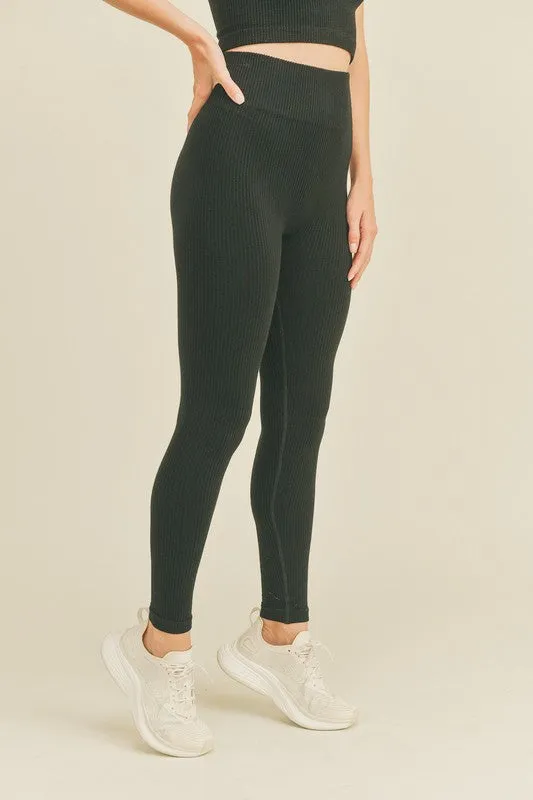 Ribbed leggings- FINAL SALE