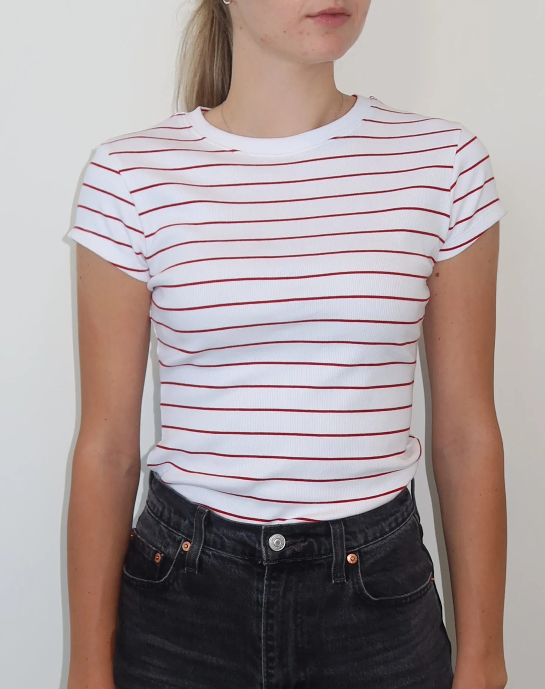 Ribbed Tee
