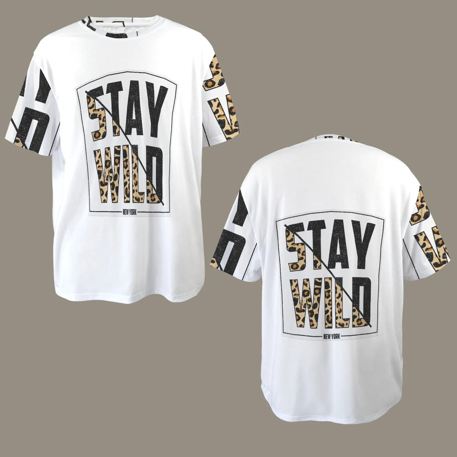 Round Neck Loose T-Shirts