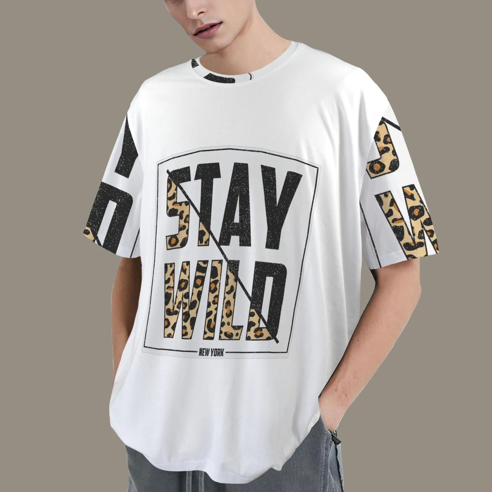 Round Neck Loose T-Shirts