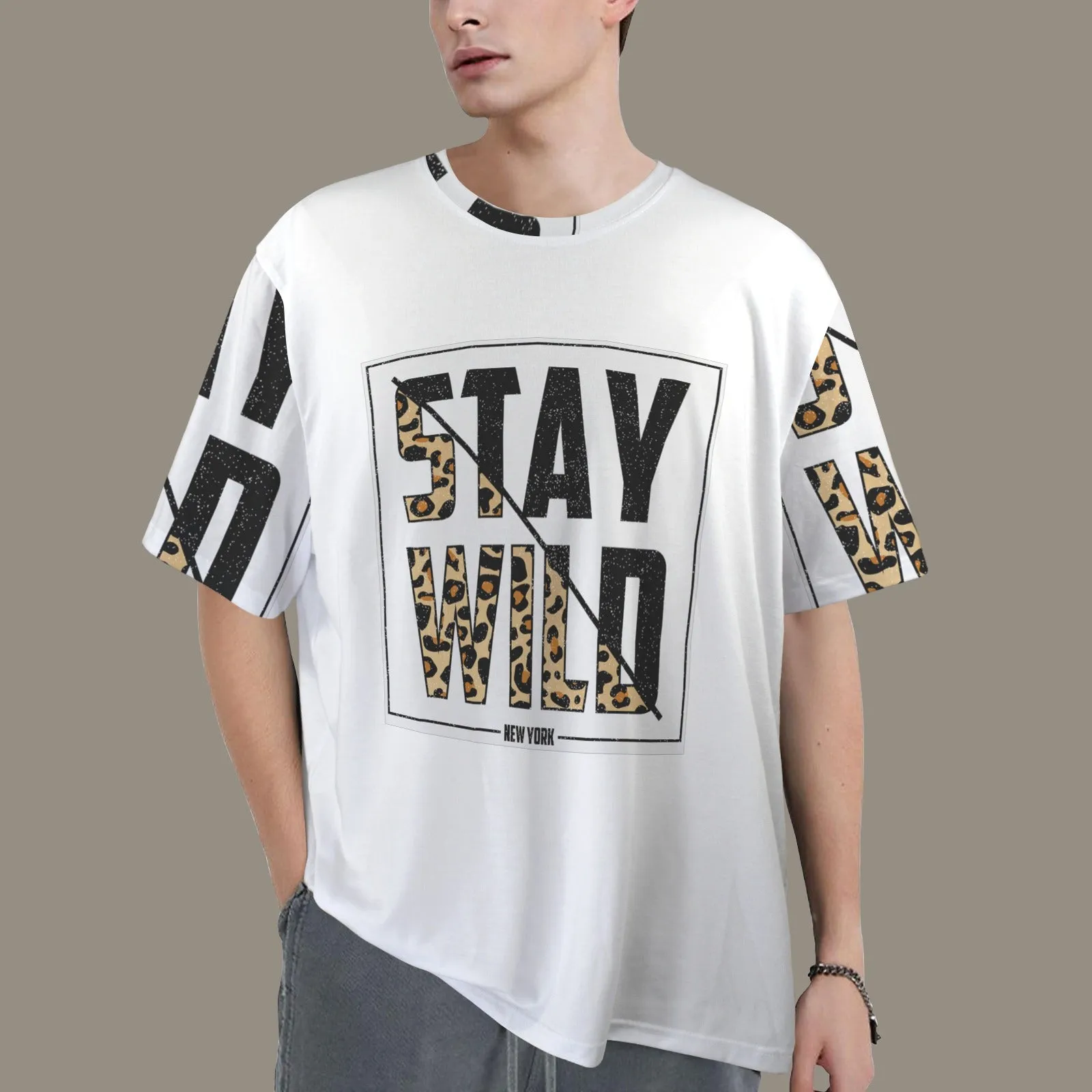 Round Neck Loose T-Shirts