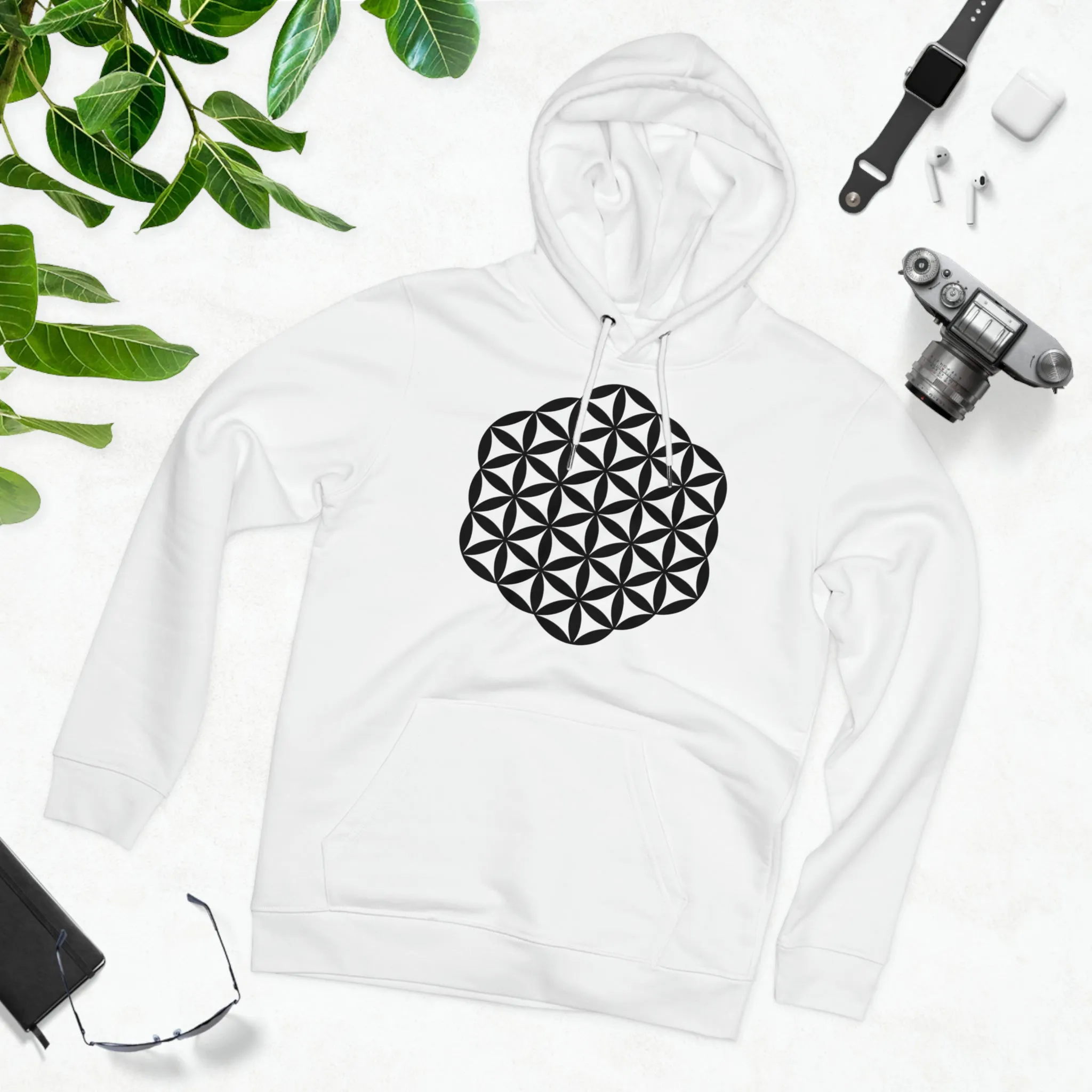 Sacred Organic Unisex Cruiser Hoodie Seed of Life