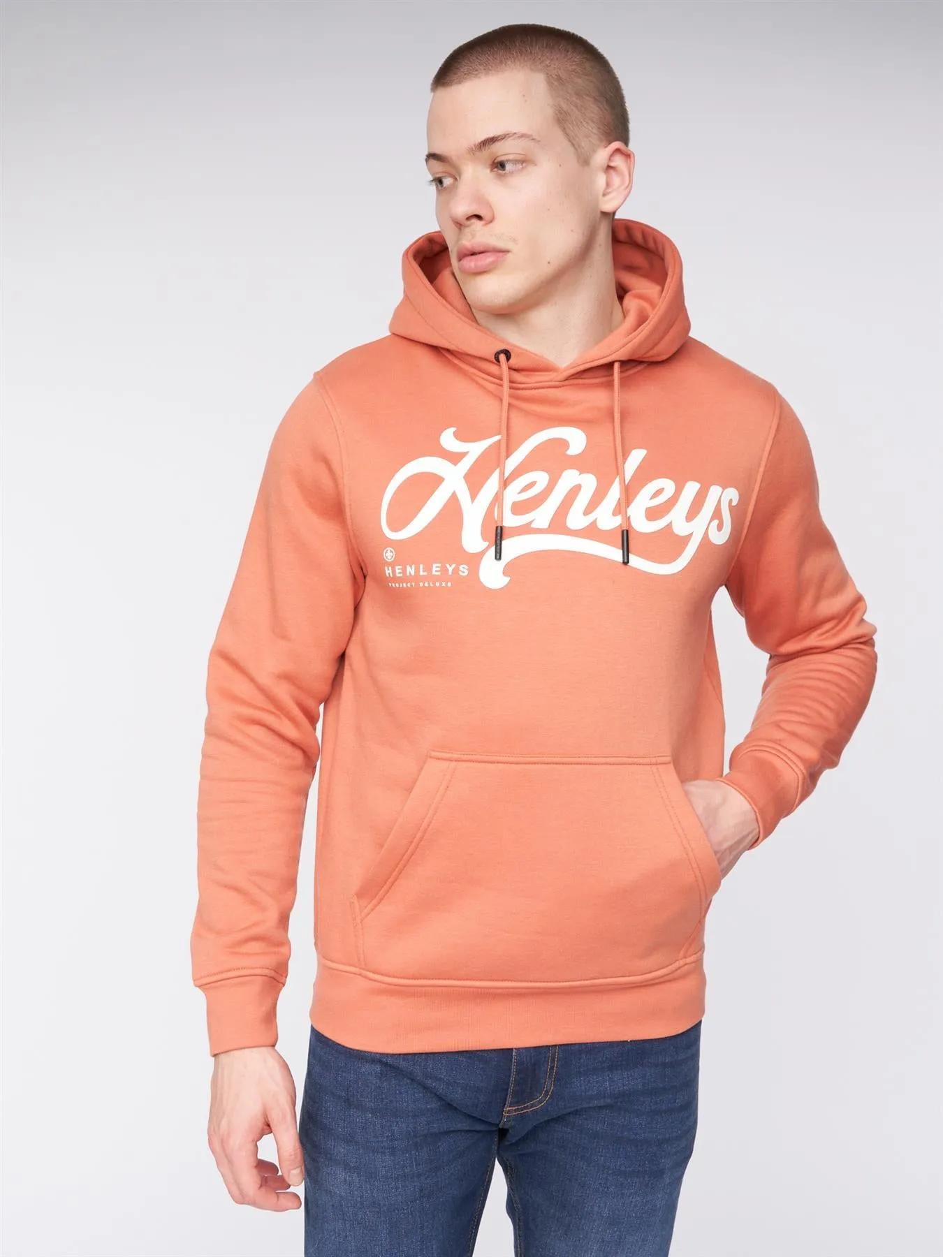 Scripthen Hoodie Brick Red