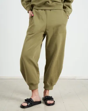 sculpted sweatpant - moss