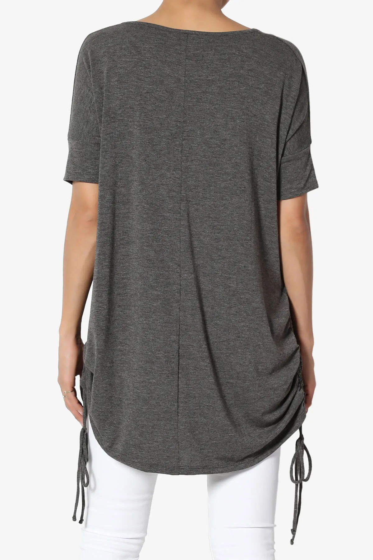 Selenna Jersey Ruched Top PLUS