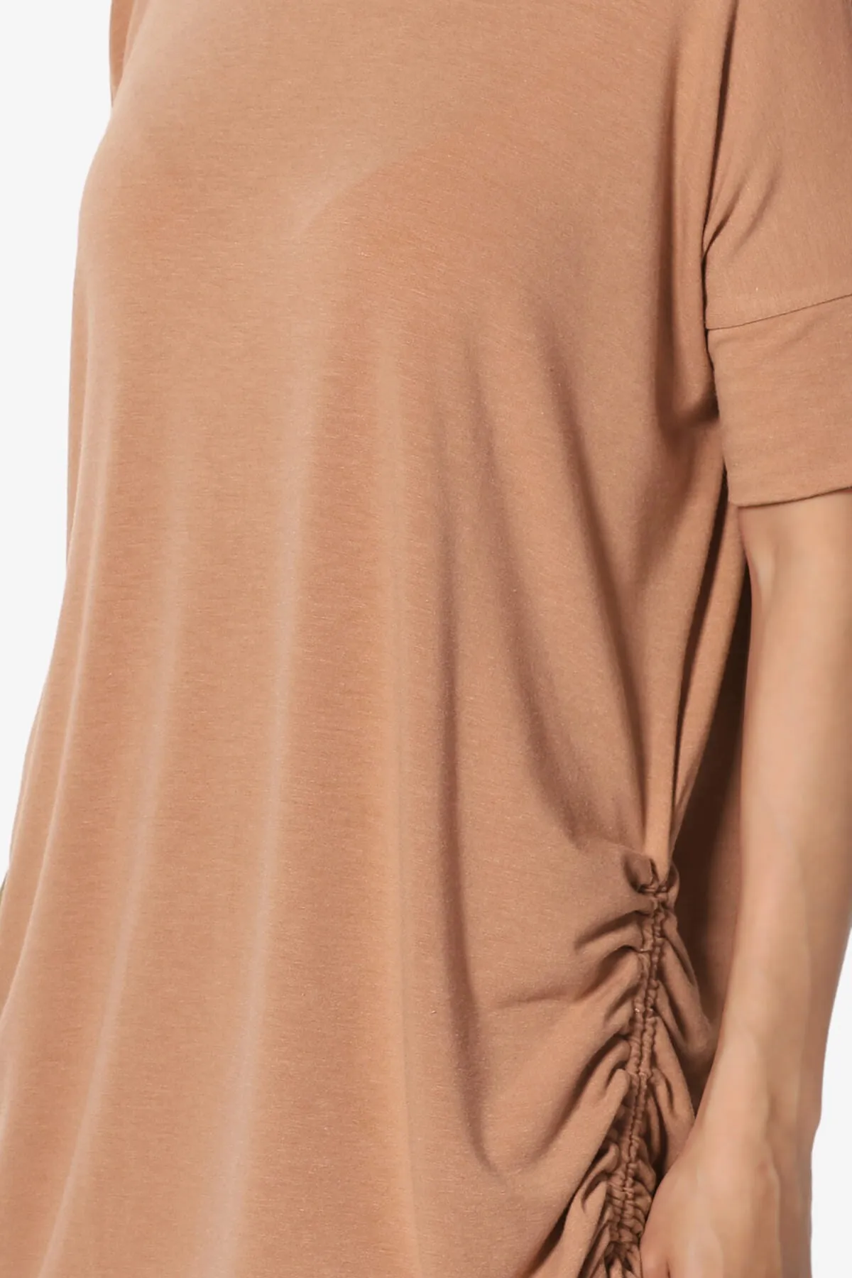 Selenna Jersey Ruched Top PLUS