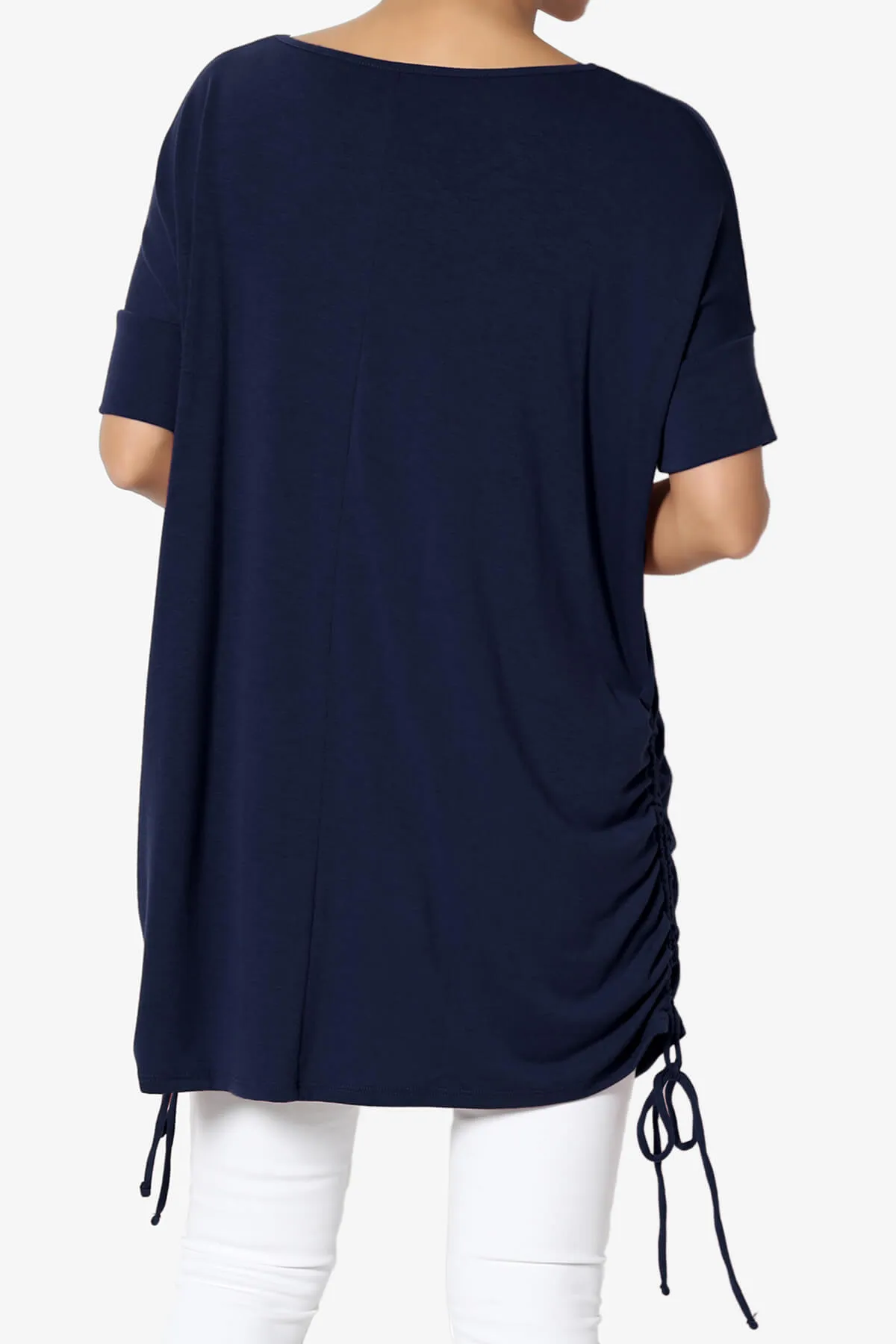 Selenna Jersey Ruched Top PLUS