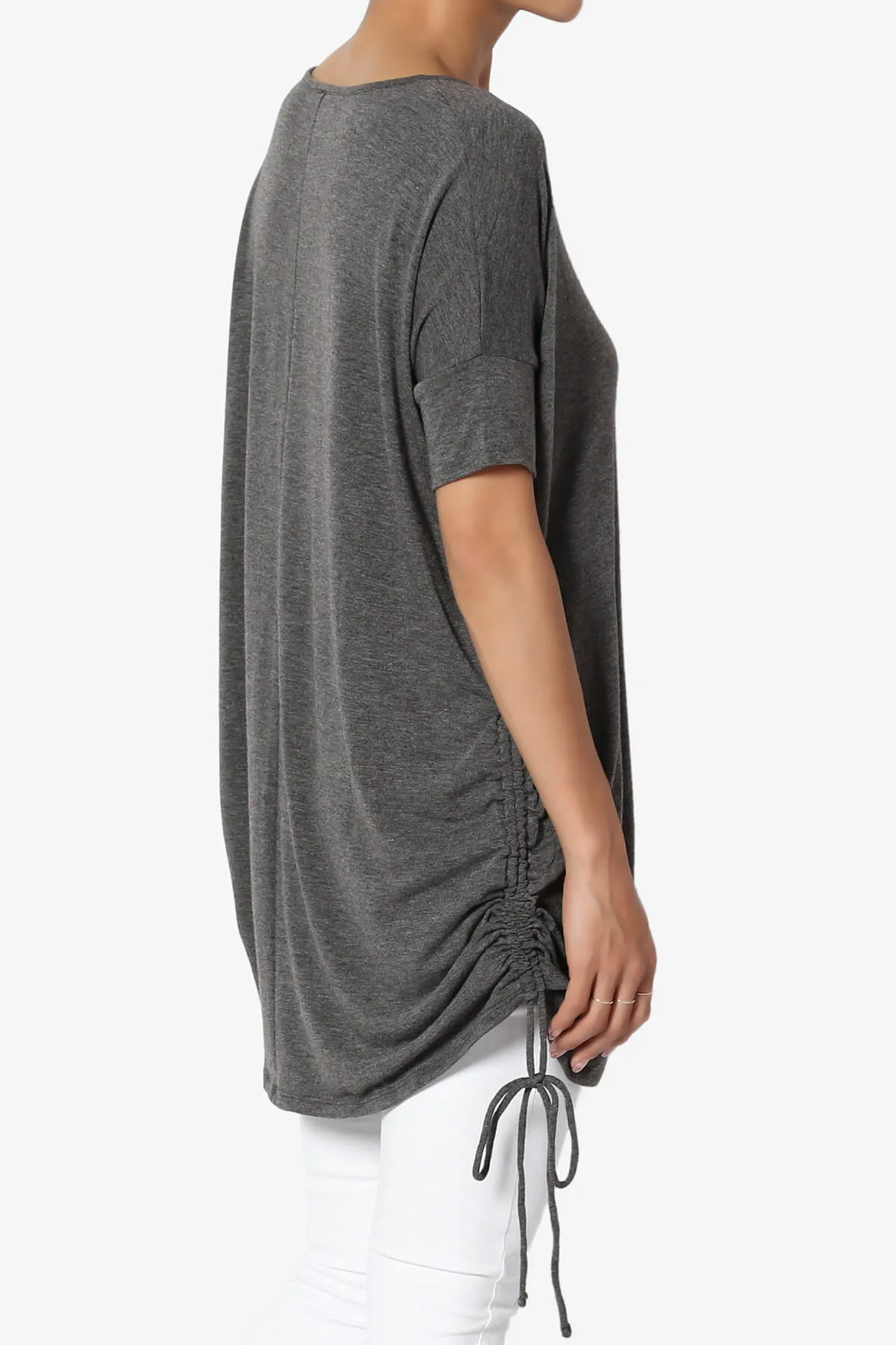 Selenna Jersey Ruched Top PLUS