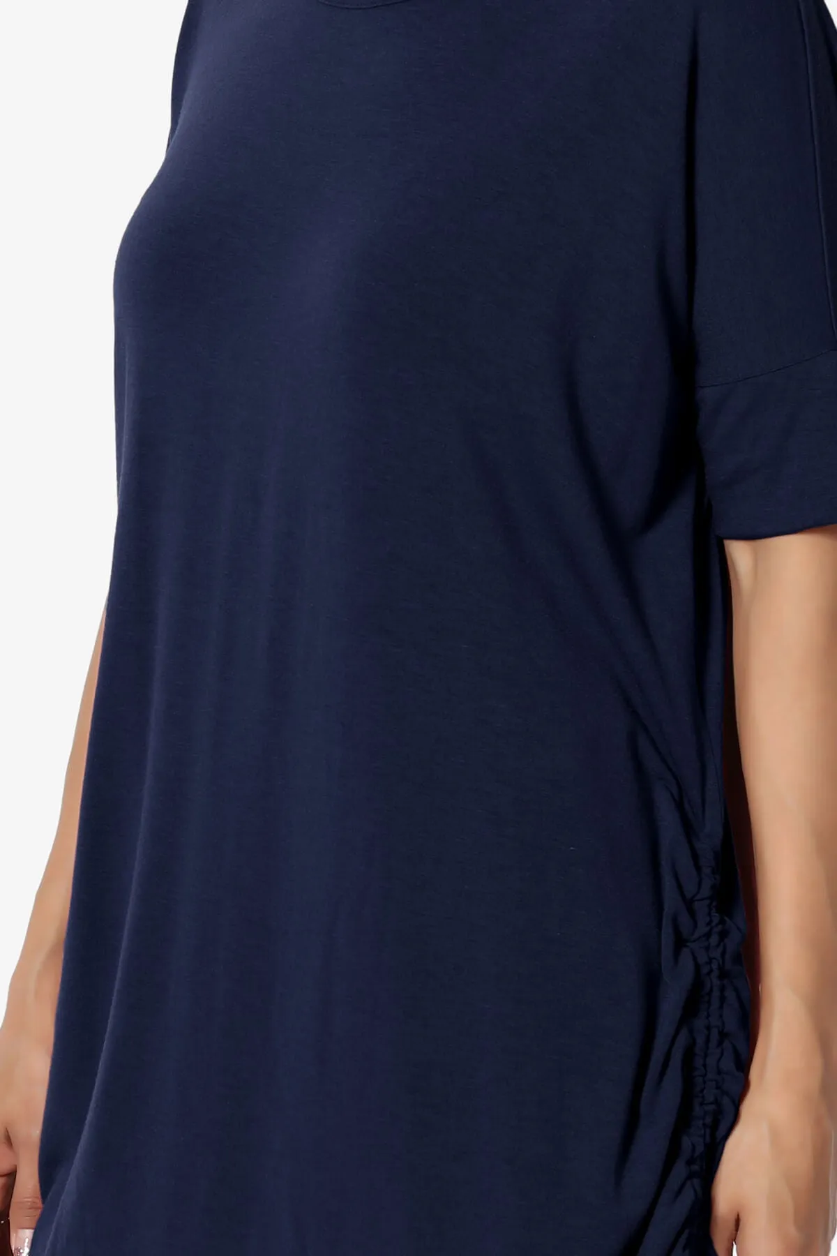 Selenna Jersey Ruched Top PLUS