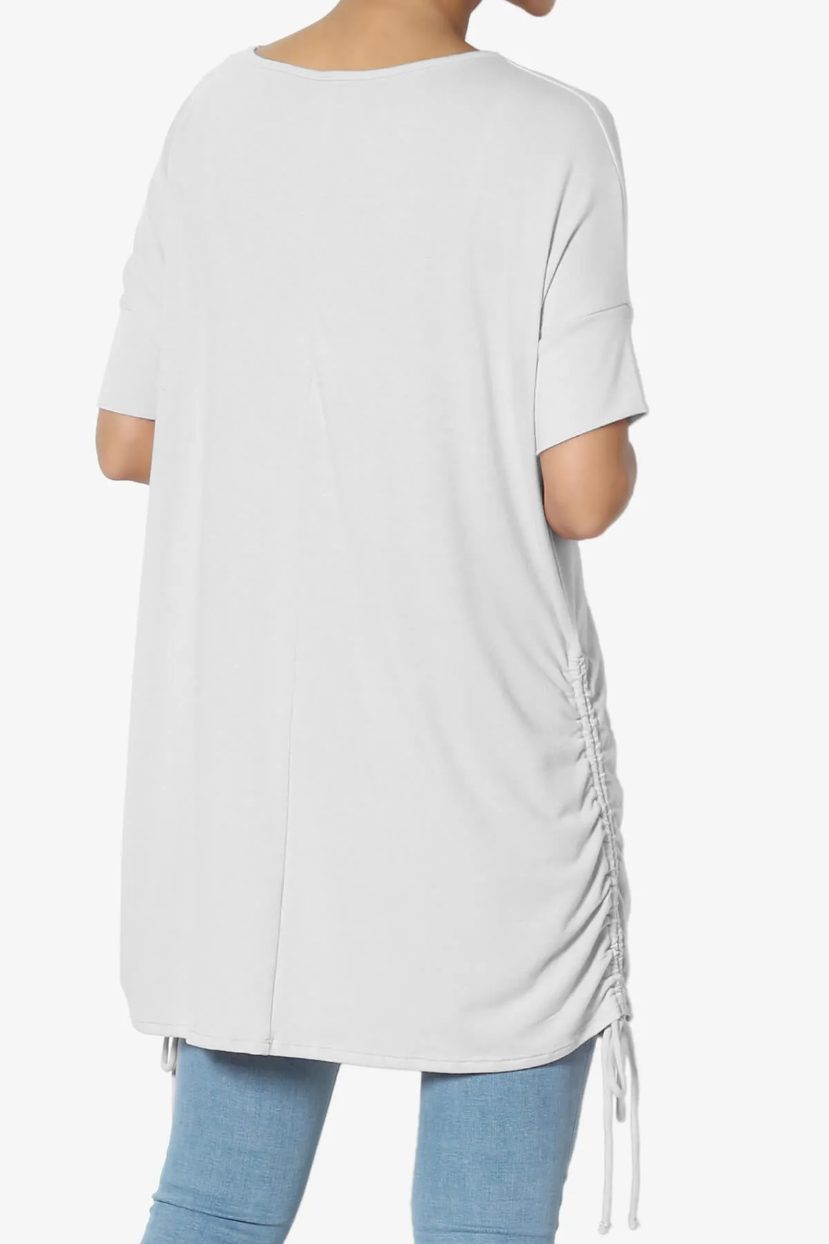 Selenna Jersey Ruched Top PLUS