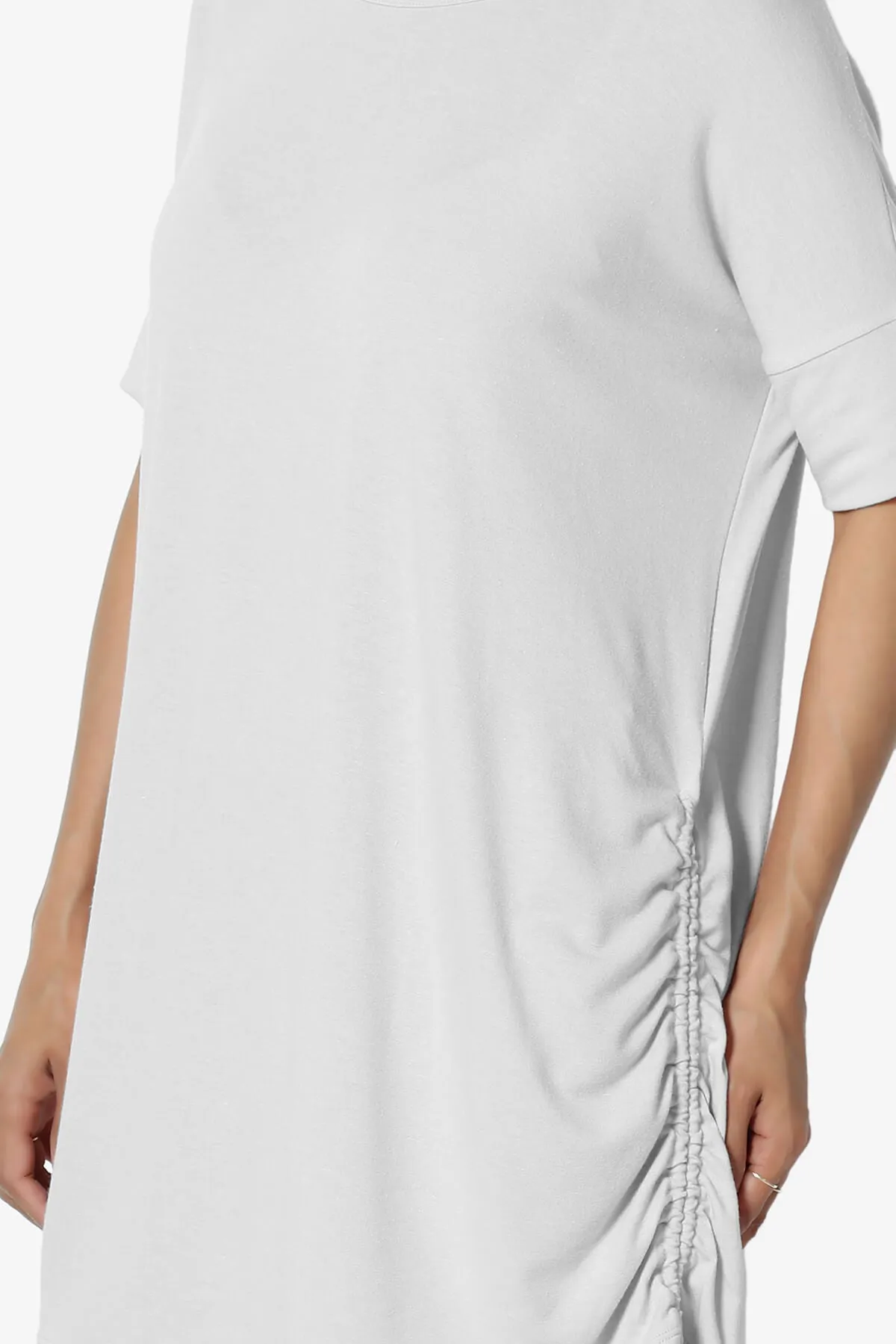 Selenna Jersey Ruched Top PLUS