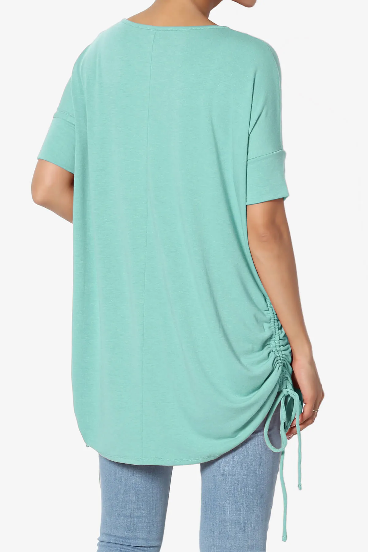 Selenna Jersey Ruched Top PLUS