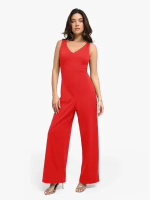 Shapewear Slimming Wide-Leg Jumpsuit