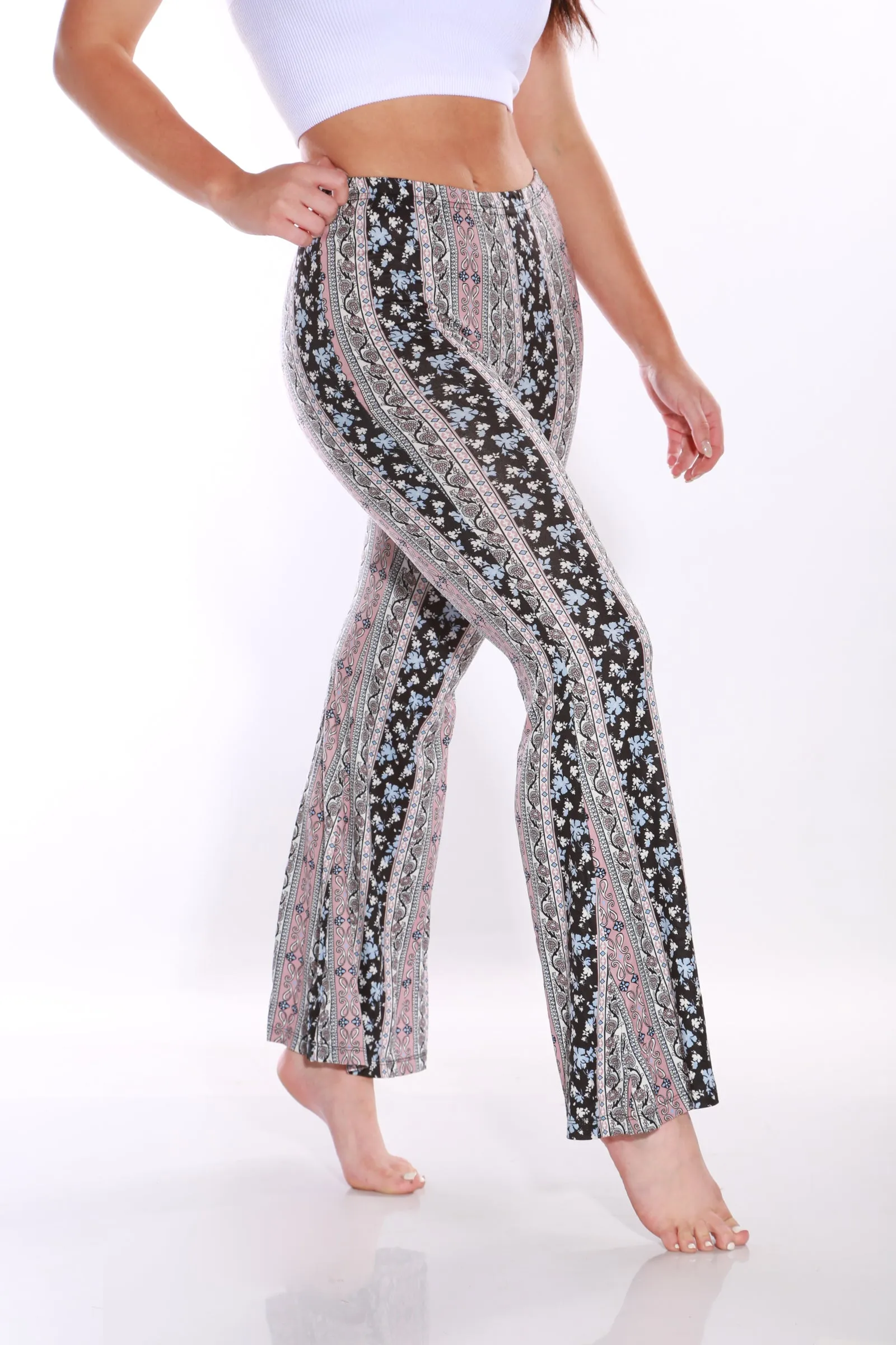 Shapewear TNG Hippie flare Leggings -pink
