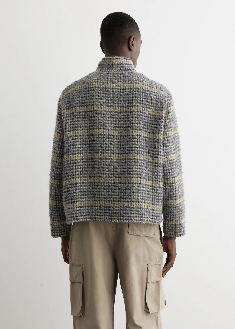 Shrunken Full-Zip Polo