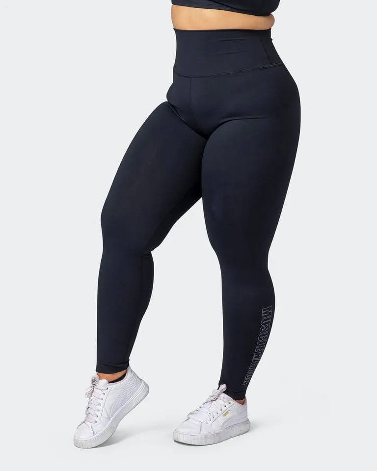 Signature Super High Full Length Leggings Black