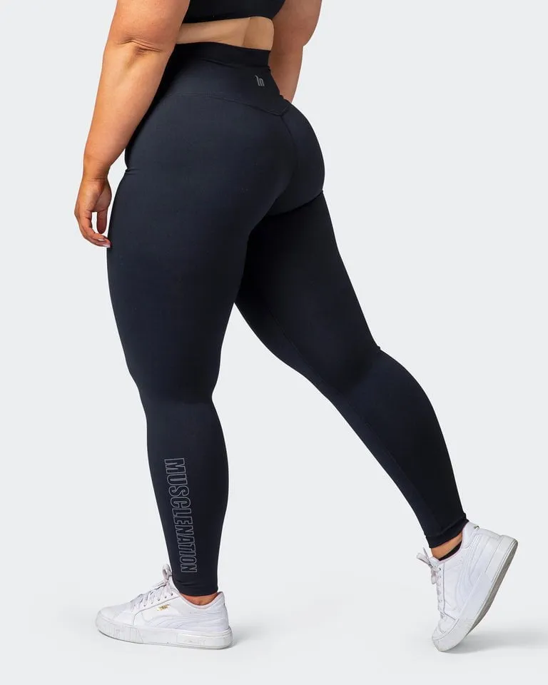 Signature Super High Full Length Leggings Black