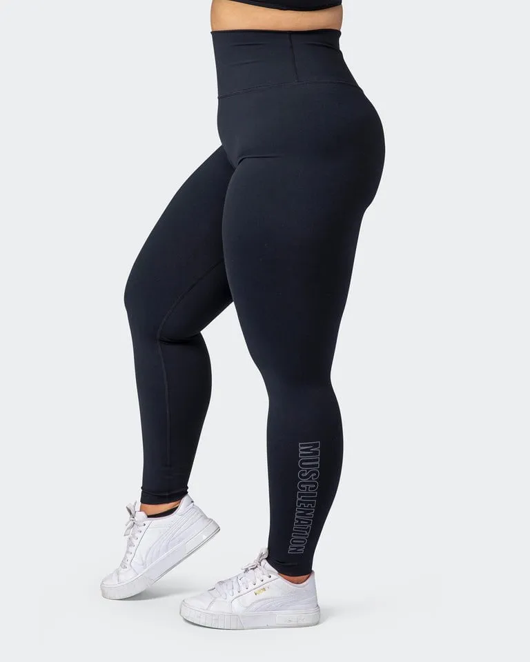 Signature Super High Full Length Leggings Black