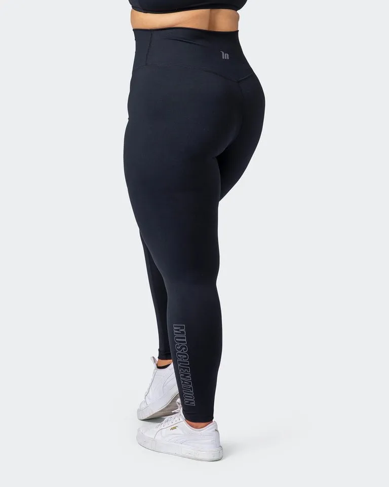 Signature Super High Full Length Leggings Black