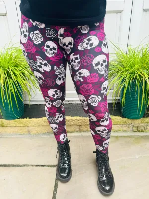 Skulls N Roses CASUAL Leggings