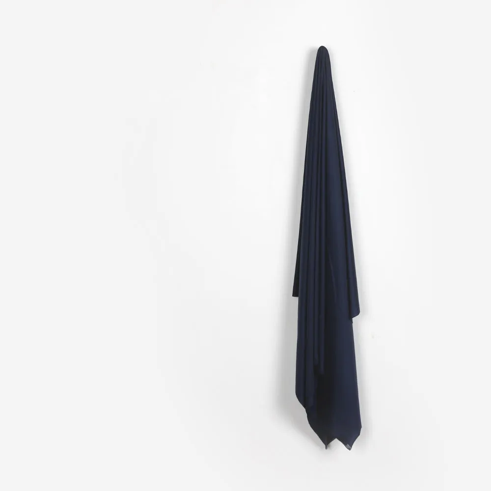 Slinky Lightweight Nylon Jersey - Navy