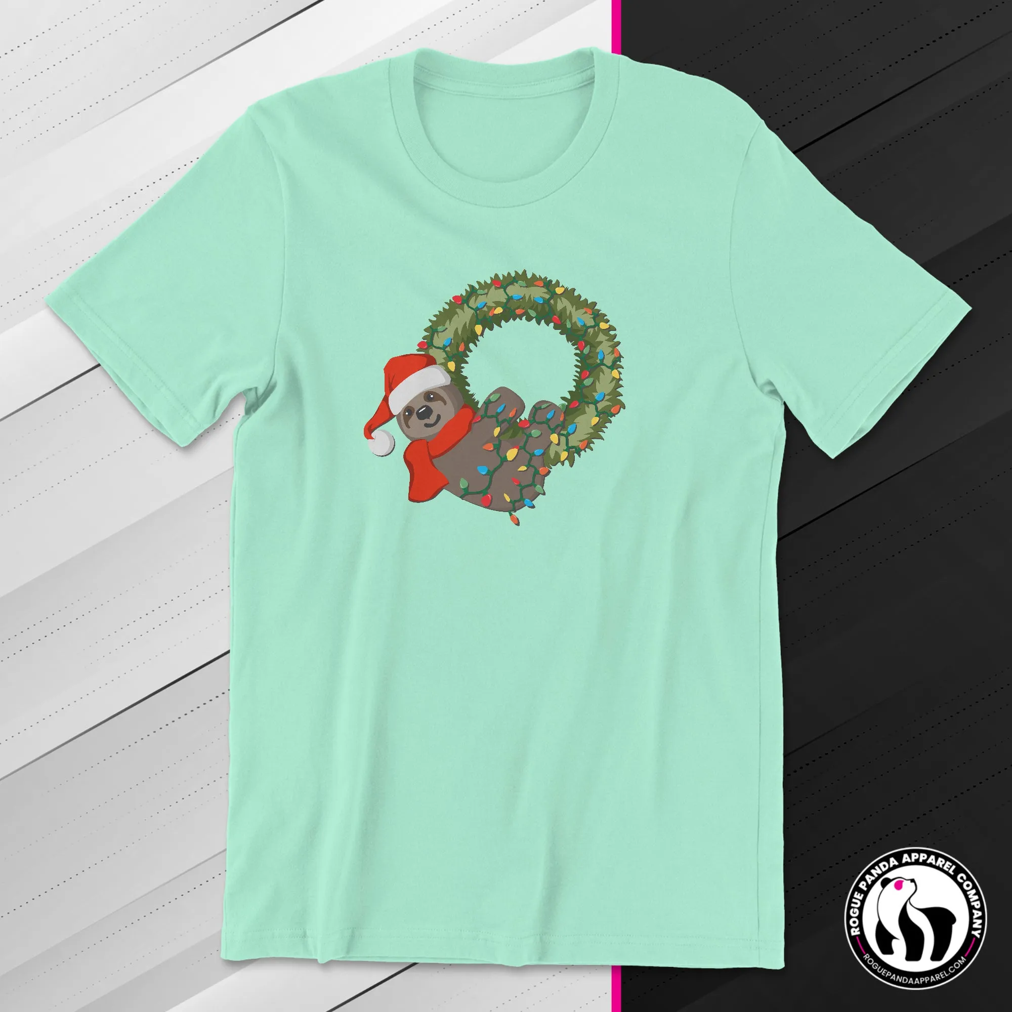 Sloth Christmas Unisex Tee