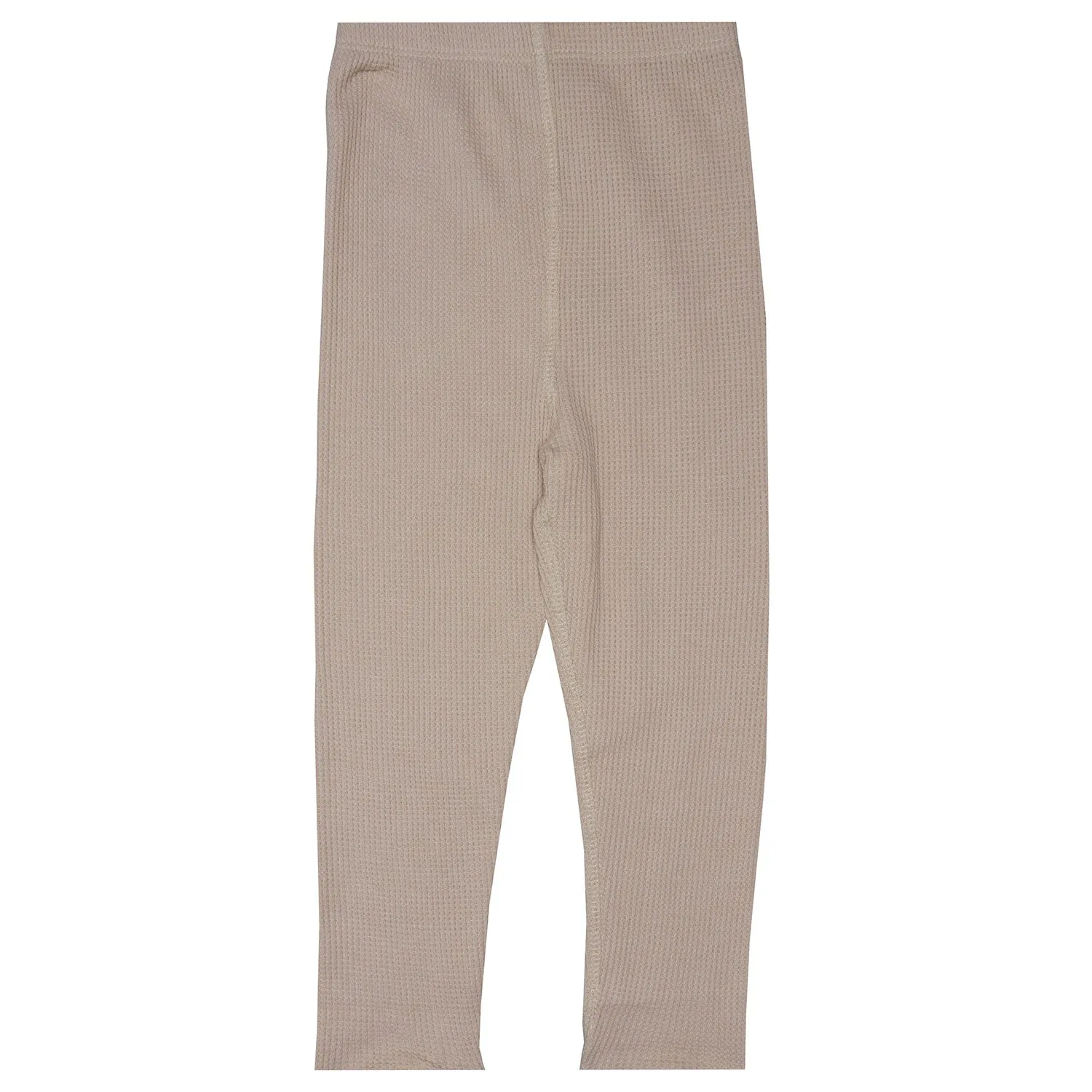 Slugs & Snails Waffle Leggings - Oat