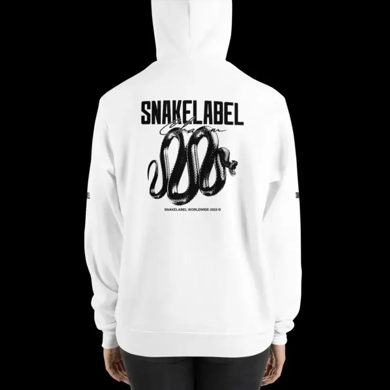 Snake Unisex Hoodie with 52% Cotton - All-Season Comfy Wear