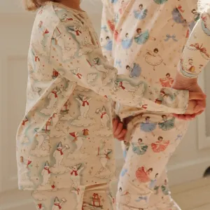 Snow Cotton Top and Leggings Pyjama Set
