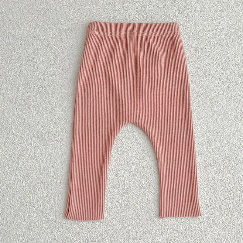 Solid Color Soft Cotton Comfy Leggings