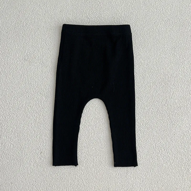 Solid Color Soft Cotton Comfy Leggings
