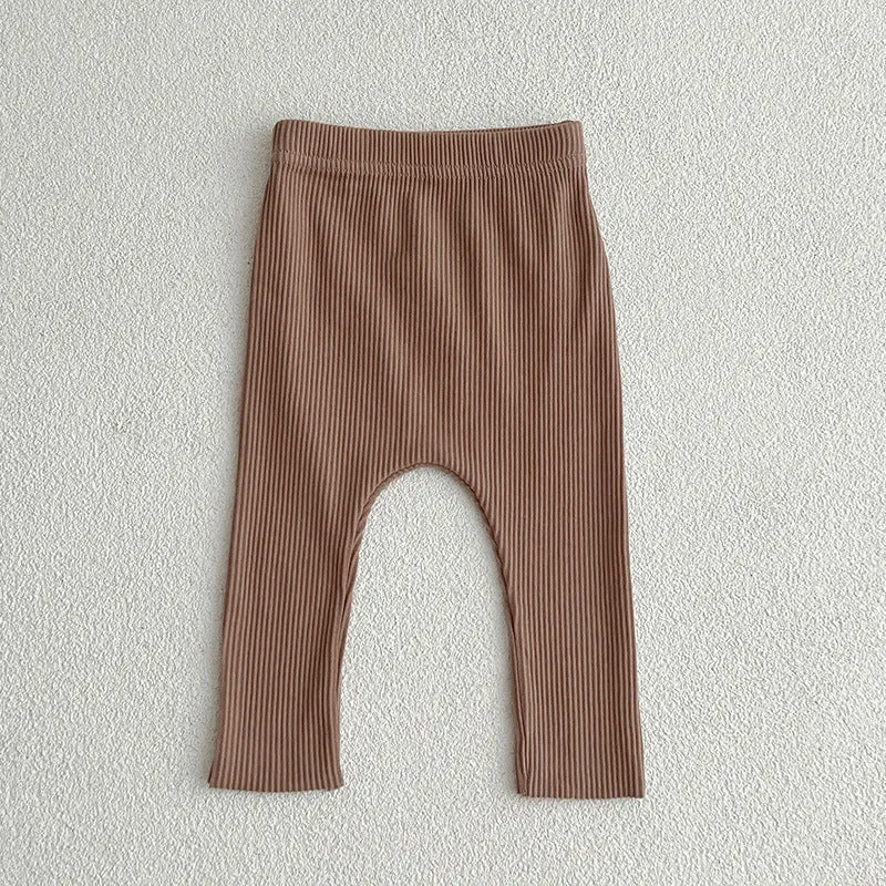 Solid Color Soft Cotton Comfy Leggings
