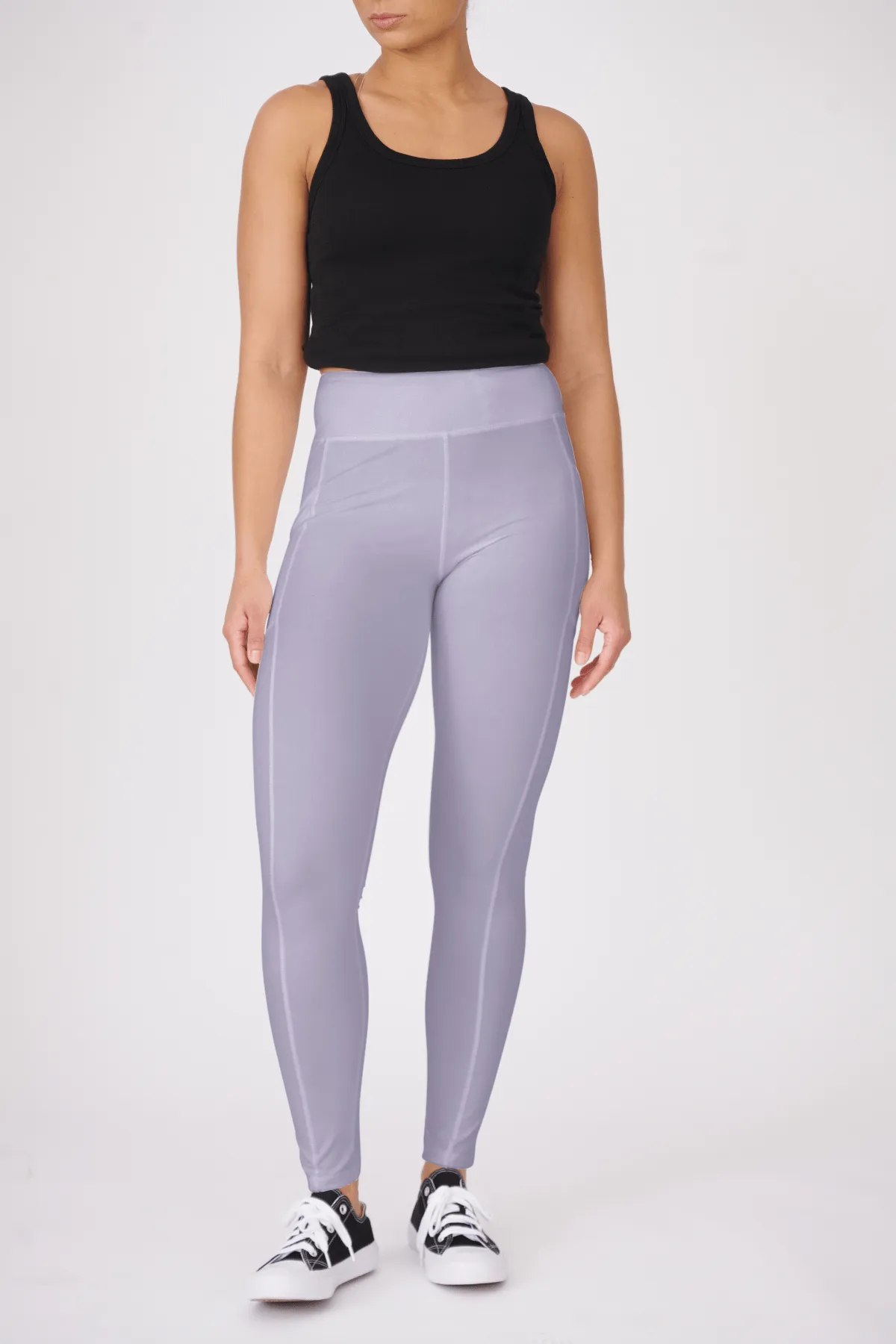 Solid Lavender with Pockets